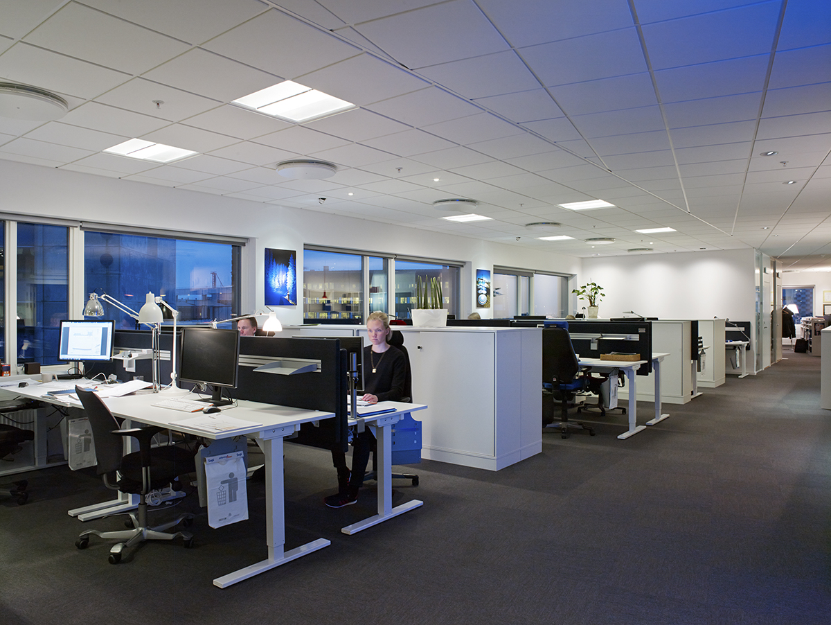 AF, Malmö, Sweden – office lighting
